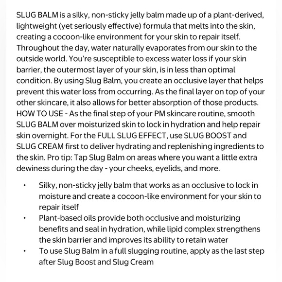 NEW Sealed Futurewise SLUG BALM Moisture-Locking Occlusive - Picture 15 of 16